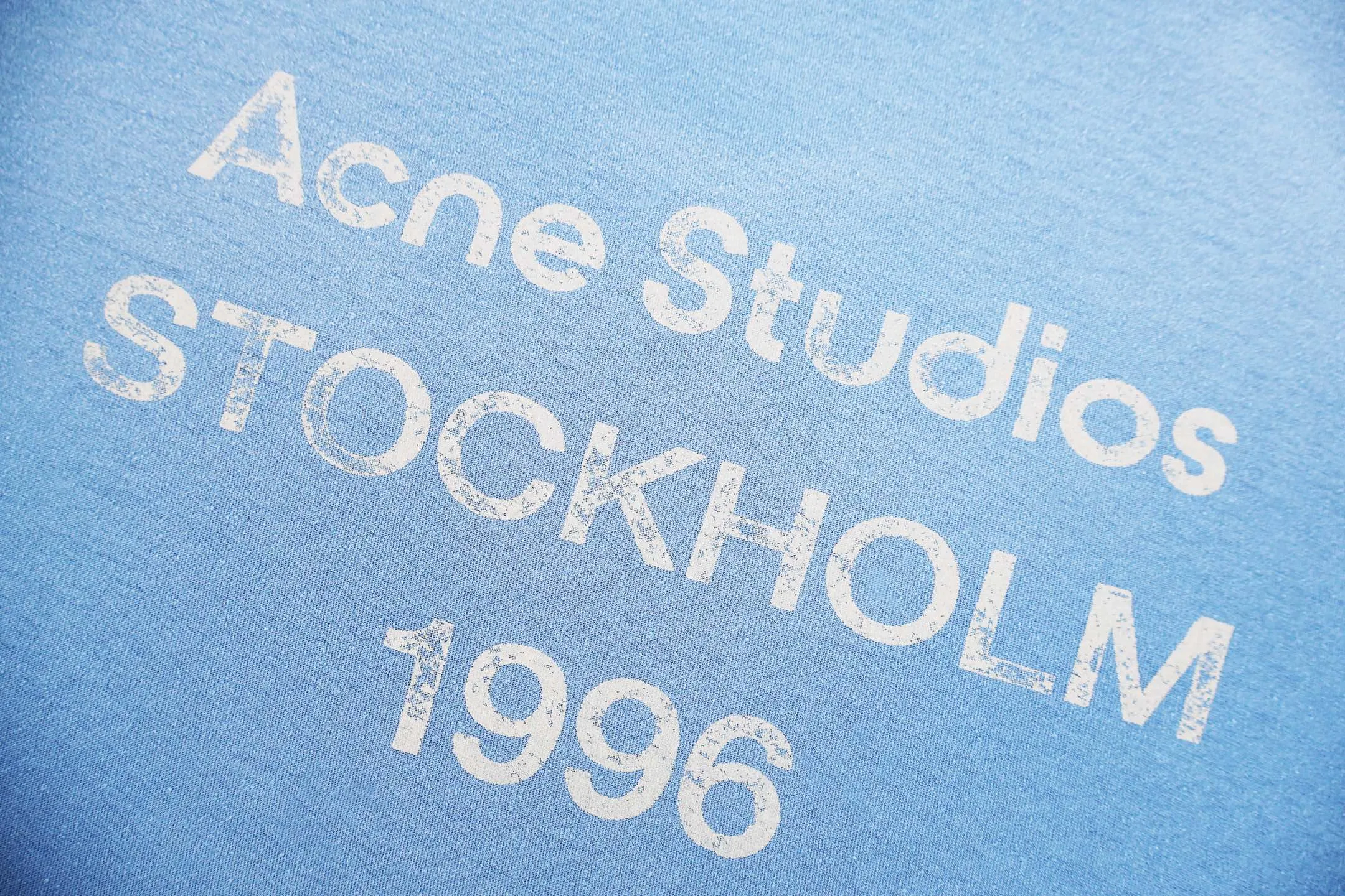Acne Studios Series T 100% ， 190g ， Breathable 。 ， ， ， Retro ， ， ， ， ， ， Same Style ， ， ， ， Same Style。 Size:S-M-L-XL